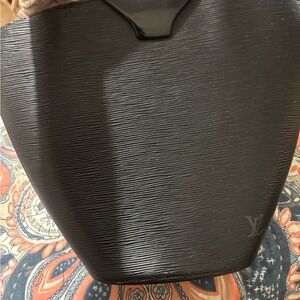 Louis Vuitton Textured Black Tote